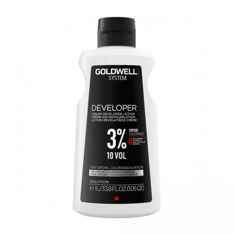 GOLDWELL - SYSTEM DEVELOPER LOTION 3%/10Vol. (1000ml) Lozione ossidante