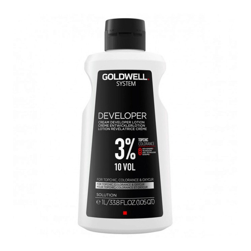 GOLDWELL - SYSTEM DEVELOPER LOTION 3%/10Vol. (1000ml) Oxidant lotion