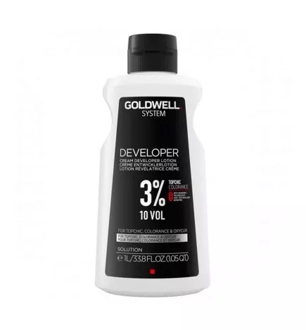 GOLDWELL - SYSTEM DEVELOPER LOTION 3%/10Vol. (1000ml) Lozione ossidante