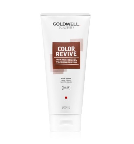 GOLDWELL - COLOR REVIVE WARM BROWN (200ml) Balsamo colorato castano caldo