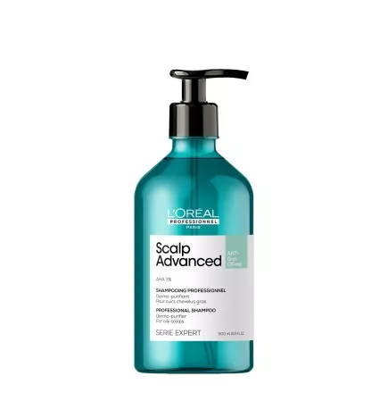 L'OREAL PROFESSIONNEL - SCALP ADVANCED - Shampoo Dermo-Purifiant (500ml) Shampoo purificante