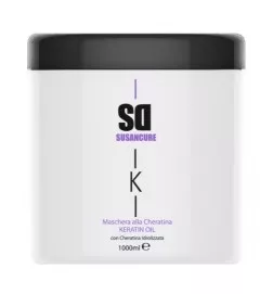 Natural HP- Susan Darnell SD CURE Maschera Keratin Oil (1000ml) Maschera ristrutturante