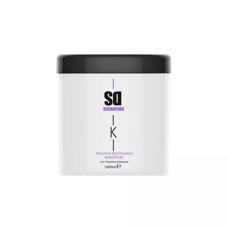 Natural HP- Susan Darnell SD CURE Maschera Keratin Oil (1000ml) Maschera ristrutturante