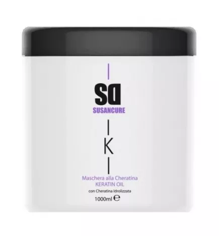 Natural HP- Susan Darnell SD CURE Maschera Keratin Oil (1000ml) Maschera ristrutturante