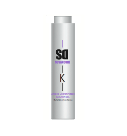 NATURAL HP - Susan Darnell SD CURE SHAMPOO CHERATINIZZANTE Keratin Oil (1000ml) Shampoo ristrutturante