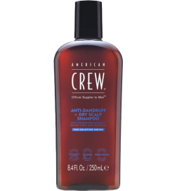 AMERICAN CREW - ANTI-DANDRUFF + DRY SCALP SHAMPOO (250ml) Forforum-resistant shampoo + dry scalp