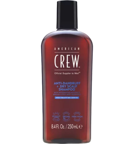 AMERICAN CREW - ANTI-DANDRUFF + DRY SCALP SHAMPOO (250ml) Shampoo anti forfora + cuoio capelluto secco