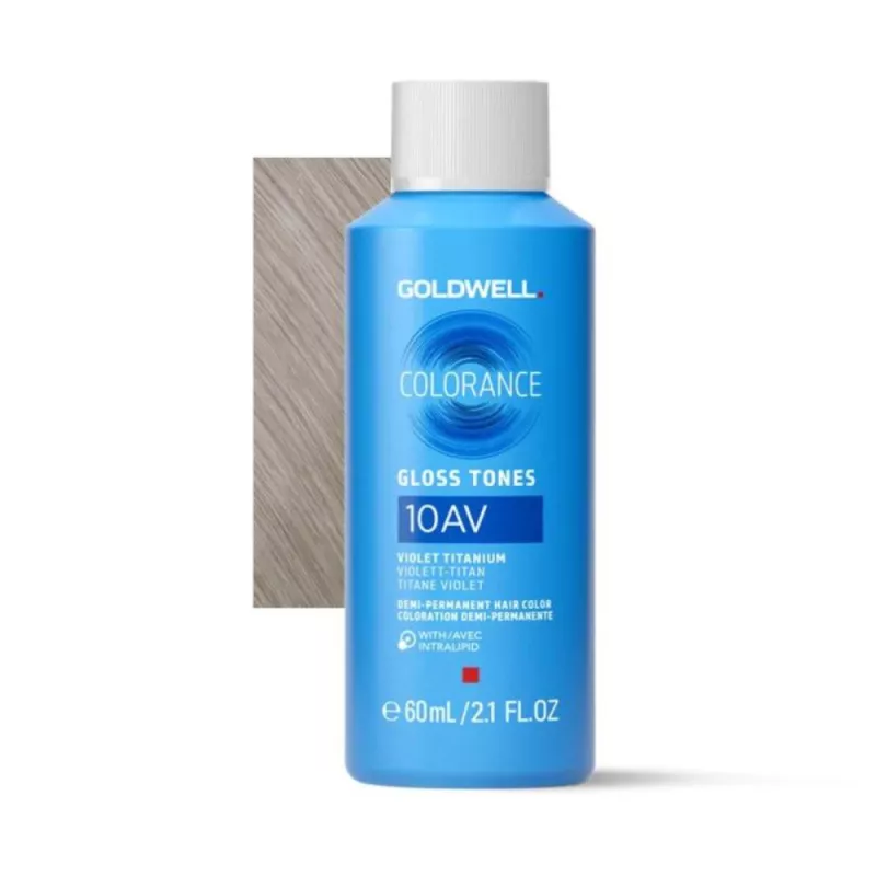 Goldwell - Colorance Gloss Tones 10AV Violet Titanium (60ml) Colorazione demi-permanente Goldwell - Colorance Gloss Tones 10AV Violet Titanium (60ml) Colorazione demi-permanente