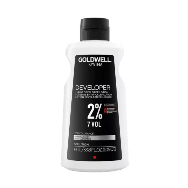 GOLDWELL - SYSTEM DEVELOPER LOTION 2%/7Vol. (1000ml) Oxidant lotion GOLDWELL - SYSTEM DEVELOPER LOTION 2%/7Vol. (1000ml) Oxidant lotion