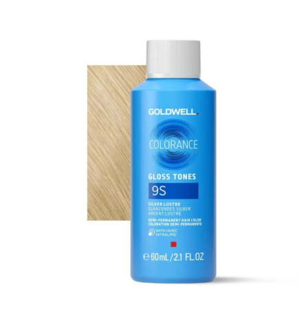 Goldwell - Coloring Gloss Tones 9S Silver Lustre (60ml) Semi-permanent coloring