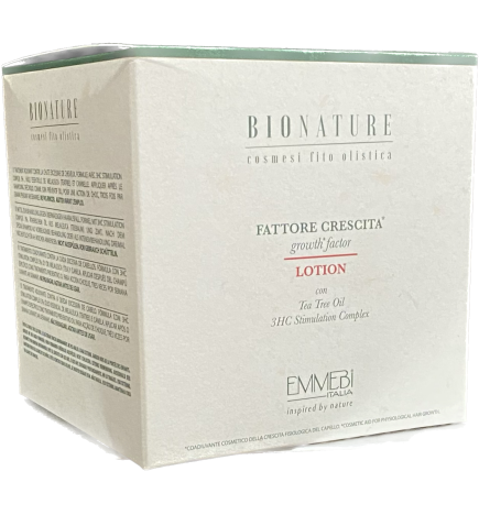 EMMEBI ITALY - BIONATURE LOTION GROWTH FACTOR (12x4ml) Anti-fall Lotion
