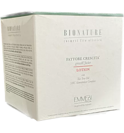 EMMEBI ITALY - BIONATURE LOTION GROWTH FACTOR (12x4ml) Anti-fall Lotion