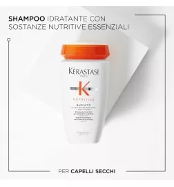 KÉRASTASE - NUTRITIVE BAIN SATIN (250ml) Shampoo idratante per capelli secchi.