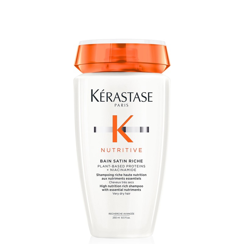 KERASTASE - NUTRITIVE BAIN SATIN RICHE (250ml) Rich shampoo for very dry hair.
