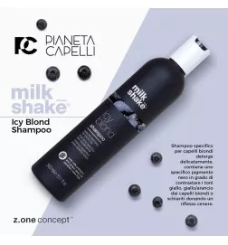 MILK SHAKE - ICY BLOND SHAMPOO (1000ml) Shampoo for blonde hair