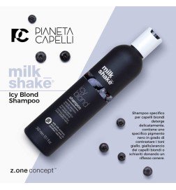 MILK SHAKE - ICY BLOND SHAMPOO (1000ml) Shampoo for blonde hair