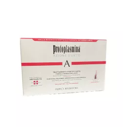 PROTOPLASMINA - AZIONE D'URTO TRATTAMENTO FORTIFICANTE ANTICADUTA (6x8ml) Trattamento anti caduta