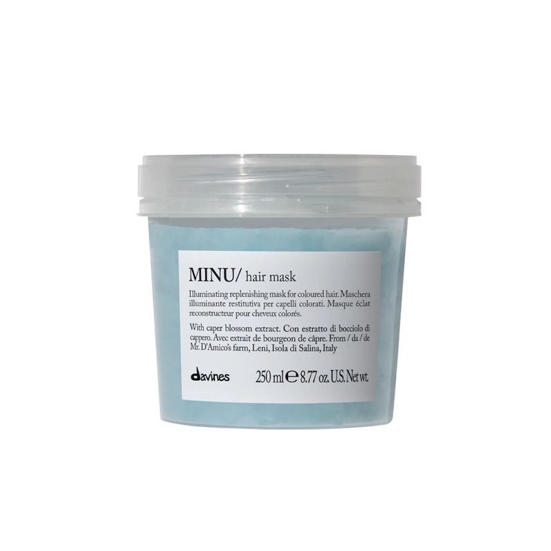 DAVINES - ESSENTIAL HAIR CARE - MINU HAIR MASK (250ml) Colorful hair mask