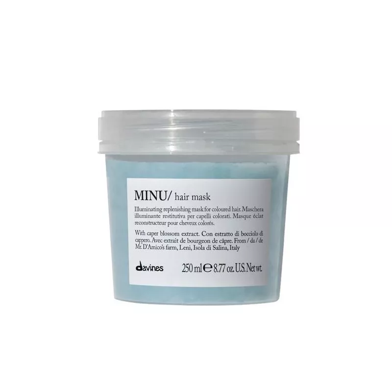 DAVINES - ESSENTIAL HAIR CARE - MINU HAIR MASK (250ml) Maschera capelli colorati