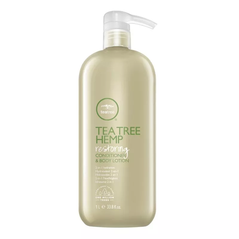 PAUL MITCHELL - Tea Tree Hemp Restoration Conditioner&Body Lotion (1000ml) Rebalancing balm PAUL MITCHELL - Tea Tree Hemp Restoration Conditioner&Body Lotion (1000ml) Rebalancing balm