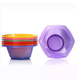 GOLDWELL - ELUMEN COLORFUL BOWLS - 7 tin bowls