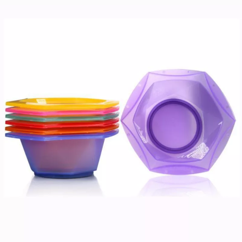 GOLDWELL - ELUMEN COLORFUL BOWLS - 7 tin bowls
