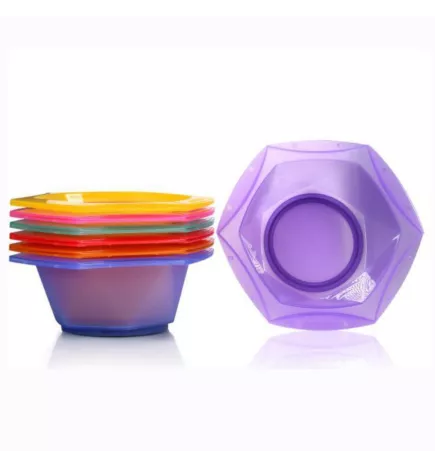 GOLDWELL - ELUMEN COLORFUL BOWLS - 7 tin bowls