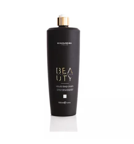 EMMEBI ITALIA - BEAUTY EXPERIENCE REBUILD DEEP CREAM (1000ml) Crema ristrutturante