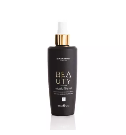 EMMEBI ITALIA - BEAUTY EXPERIENCE REBUILD FILLER OIL (200ml) Olio condizionante nutriente