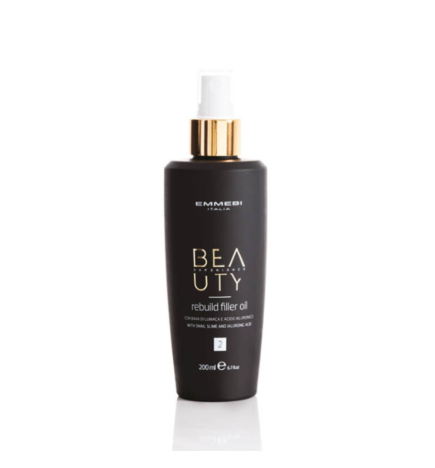 EMMEBI ITALY - BEAUTY EXPERIENCE REBUILD FILLER OIL (200ml) Nutrient conditioning oil