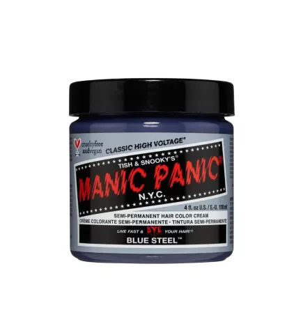 MANIC PANIC - CLASSIC HIGH VOLTAGE BLUE STEEL (118ml) Colore diretto
