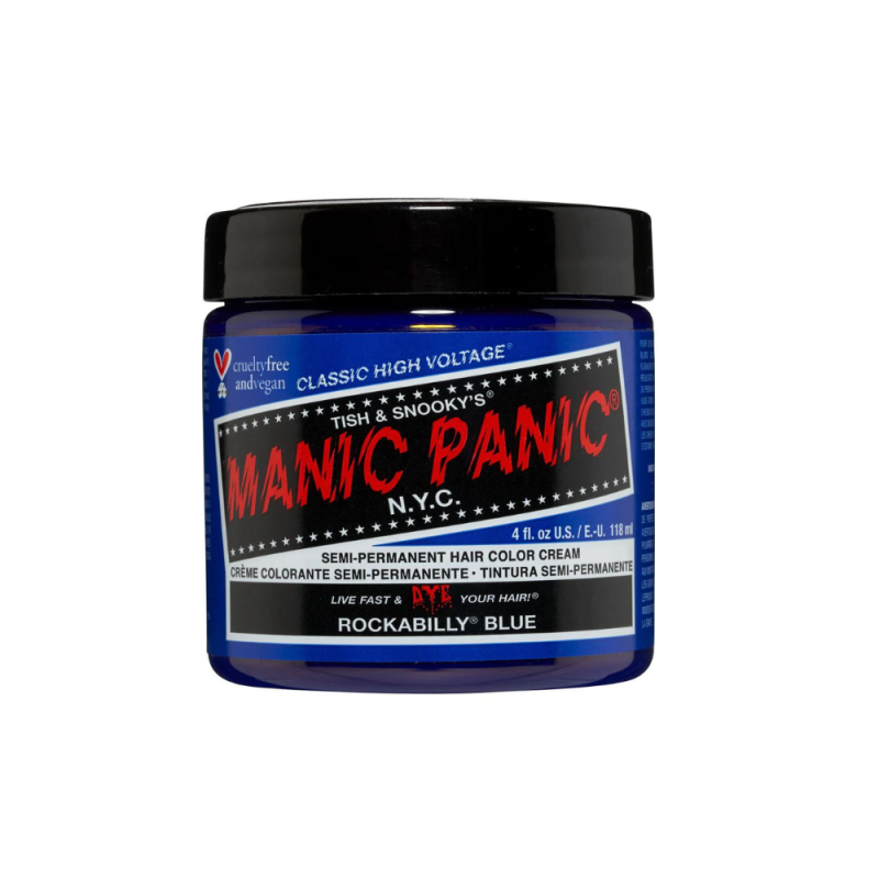 MANIC PANIC - ROCKABILLY BLUE CLASSIC HIGH VOLTAGE (118ml) MANIC PANIC - ROCKABILLY BLUE CLASSIC HIGH VOLTAGE (118ml)