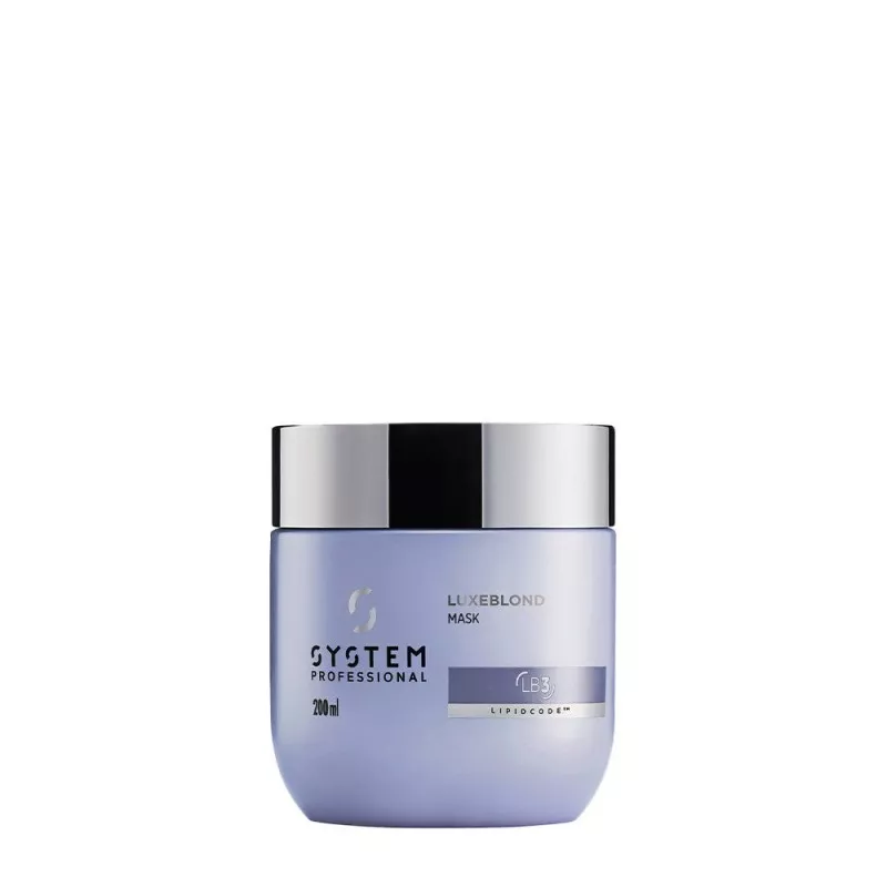 System Professional - LuxeBlond Mask (200ml) Maschera antigiallo