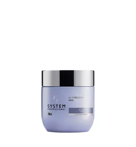 System Professional - LuxeBlond Mask (200ml) Maschera antigiallo