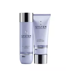 System Professional LuxeBlond Shampoo (250ml) + LuxeBlond Conditioner (200ml)