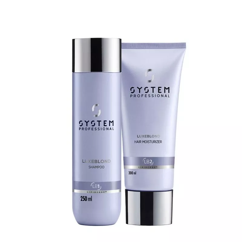 System Professional LuxeBlond Shampoo (250ml) + LuxeBlond Conditioner (200ml) System Professional LuxeBlond Shampoo (250ml) + LuxeBlond Conditioner (200ml)