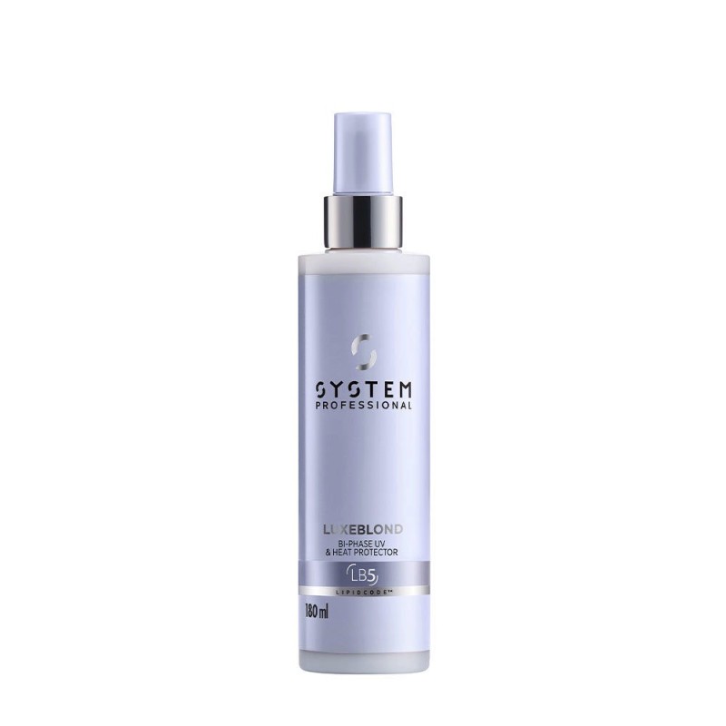System Professional LuxeBlond Bi-Phase UV and Heat Protector (180ml) Spray Protector