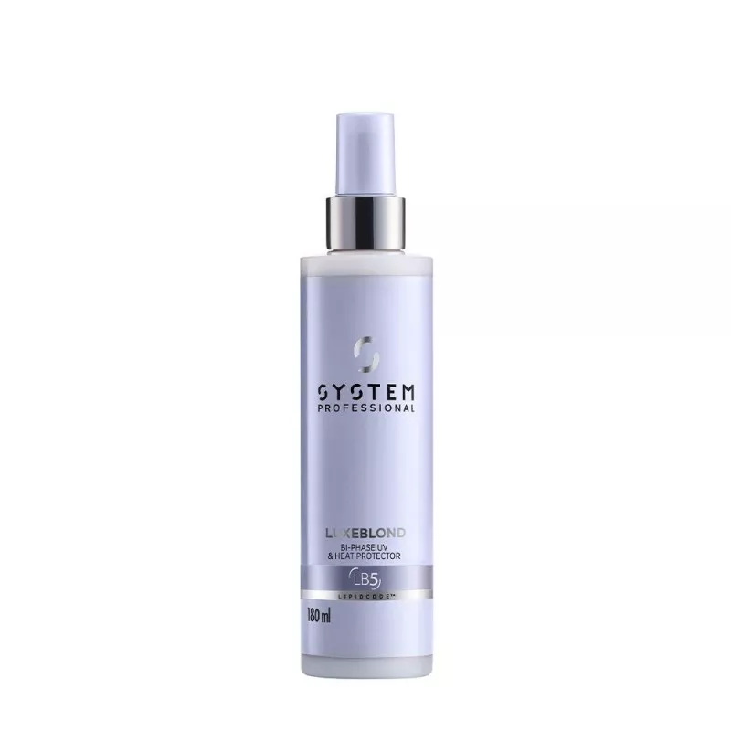 System Professional LuxeBlond Bi-Phase UV e Heat Protector (180ml) Spray protettore
