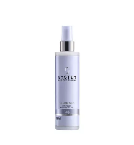System Professional LuxeBlond Bi-Phase UV e Heat Protector (180ml) Spray protettore