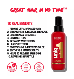 REVLON PROFESSIONAL - UNIQ ONE - ALL IN ONE HAIR TREATMENT SPRAY (150ml)