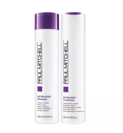 PAUL MITCHELL - EXTRA-BODY SHAMPOO and CONDITIONER (300ml) Shampoo and voluminous balm