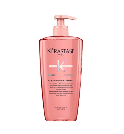KÉRASTASE - CHROMA ABSOLU BAIN RICHE CHROMA RESPECT (500ml) Shampoo capelli colorati