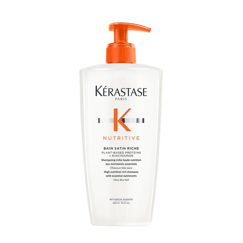 KERASTASE - NUTRITIVE BAIN SATIN RICHE (500ml) Rich shampoo for very dry hair