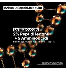 L'OREAL - ABSOLUT REPAIR MOLECULAR PRE-TRATTAMENT CONCENTRE' (190ml) Pre trattamento per capelli danneggiati