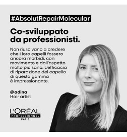 L'OREAL - ABSOLUT REPAIR MOLECULAR MASQUE (100ml) Maschera per capelli danneggiati