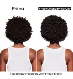 L'OREAL - ABSOLUT REPAIR MOLECULAR SHAMPOO (300ml) Shampoo per capelli danneggiati