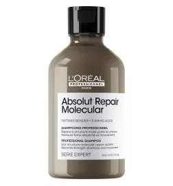 L'OREAL - ABSOLUT REPAIR MOLECULAR SHAMPOO (300ml) Shampoo per capelli danneggiati