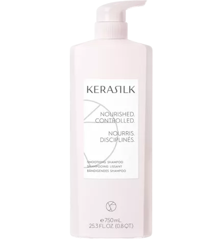 KERASILK - ESSENTIALS SMOOTHING SHAMPOO (750ml) Shampoo lisciante