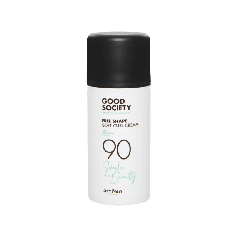 ARTEGO - GOOD SOCIETY 90 FREE SHAPE SOFT CURL CREAM (100ml) Crema per ricci