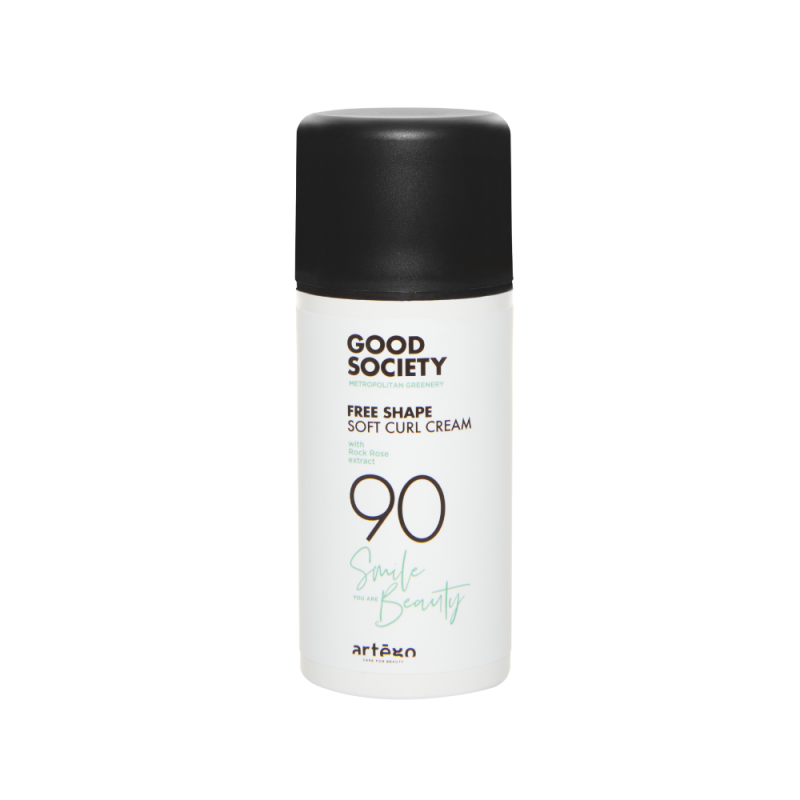 ARTEGO - GOOD SOCIETY 90 FREE SHAPE SOFT CURL CREAM (100ml) curly cream